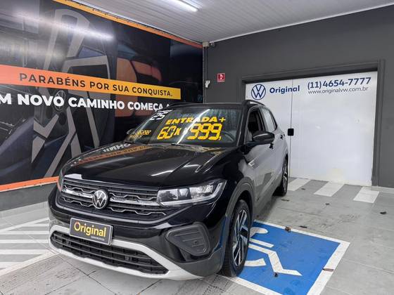 VOLKSWAGEN T-CROSS 1.0 200 TSI TOTAL FLEX COMFORTLINE AUTOMÁTICO VOLKSWAGEN T-CROSS 1.0 200 TSI TOTAL FLEX COMFORTLINE AUTOMÁTICO